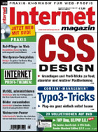 Titelseite Heft Internet Magazin 3/2008