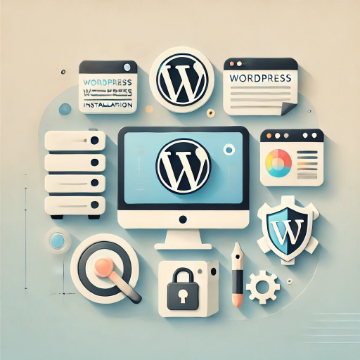 WordPress-Experte - Grafik aus der KI